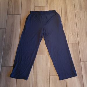 Tommy John Second Skin Sleep Pant, Large Blue